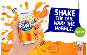 New Fanta 'sensory range' with texture targets teens
