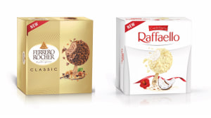 Ferrero in the freezer