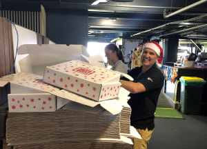 AIP hits $1m for Foodbank Hamper Packing Day