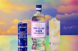 Navy Strength gin in a tin 