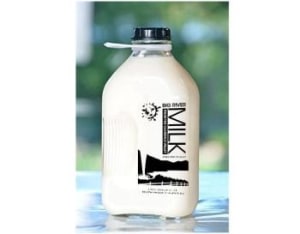 Big River Milk embraces old-school glass bottles