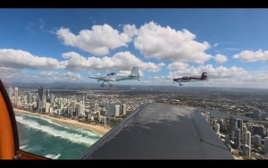 FRIDAY FLYING VIDEO: Gold Coast Formation