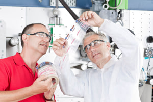 Henkel adhesives support linerless labelling