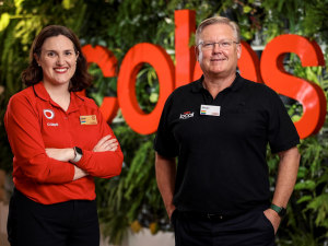 New Coles CEO Leah Weckert, Steve Cain retires
