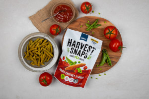 Harvest Snaps new look, a new flavour, bigger bag