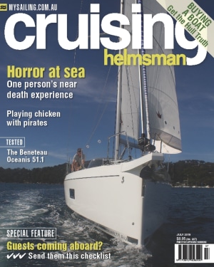 Winter horror story reading in July Cruising Helmsman