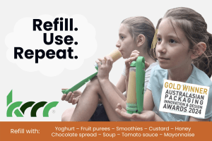 Koor refillable pack wins Good Design Award