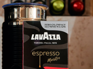 Lavazza's carbon-neutral coffee capsules 