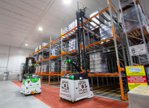 Dematic AGVs drive Lactalis to 24/7 operations