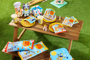 Majans x Bluey collab ready for lunchboxes