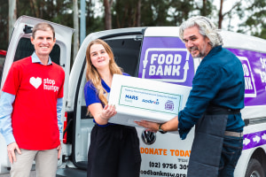 Foodbank, Mars and Sodexo get cooking