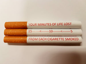Graphic cigarette warnings running out of puff
