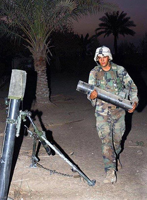 US Army mortar management