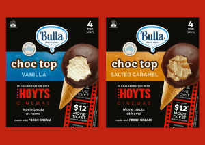Bulla Choc Tops break away from the big screen