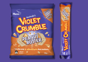 Violet Crumble receives nutty flavour twist