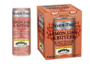 Fever-Tree launches premium Lemon, Lime & Bitters RTD
