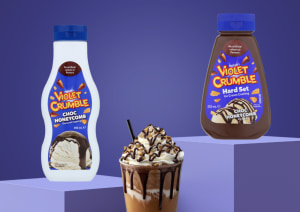 Menz x Kruger collab turns Violet Crumble choc to topping 