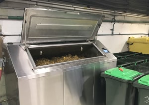 'Mechanical stomach' turns food scraps to wastewater