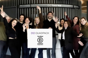 Quadpack renews B Corp with higher score