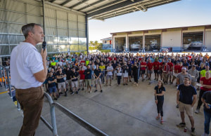 Riviera owner pays great tribute to his team