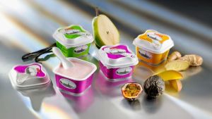 Dairy brand serves up smooth, silky pack