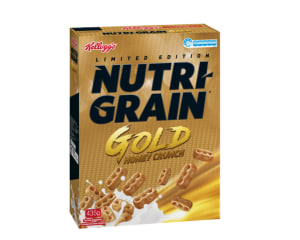 Honey crunch for limited edition Nutri-Grain