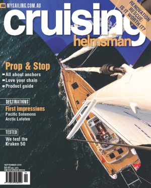 Prop and stop for the September Cruising Helmsman