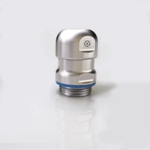 Cable gland for germ-free performance