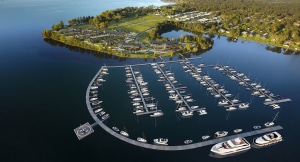 New marina opens on Australia's Lake Macquarie