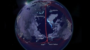 The Arctic shipping route no-one's talking about