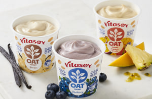 Vitasoy's fortified oat yoghurt 