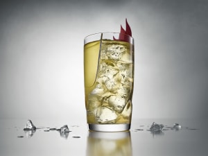 Glassware waves goodbye to straws