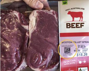 GS1 2DBarcodes go-live at Woolies
