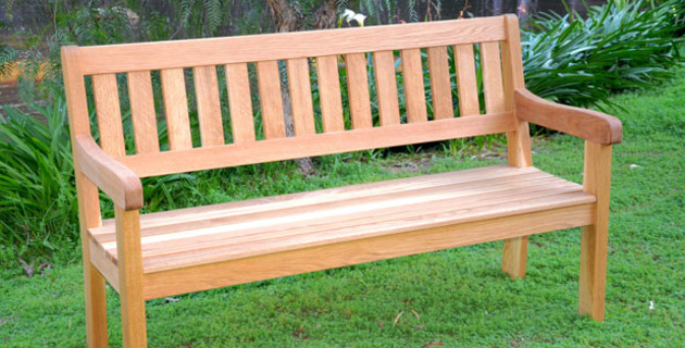 Making An Oak Garden Bench - Australian Wood Review