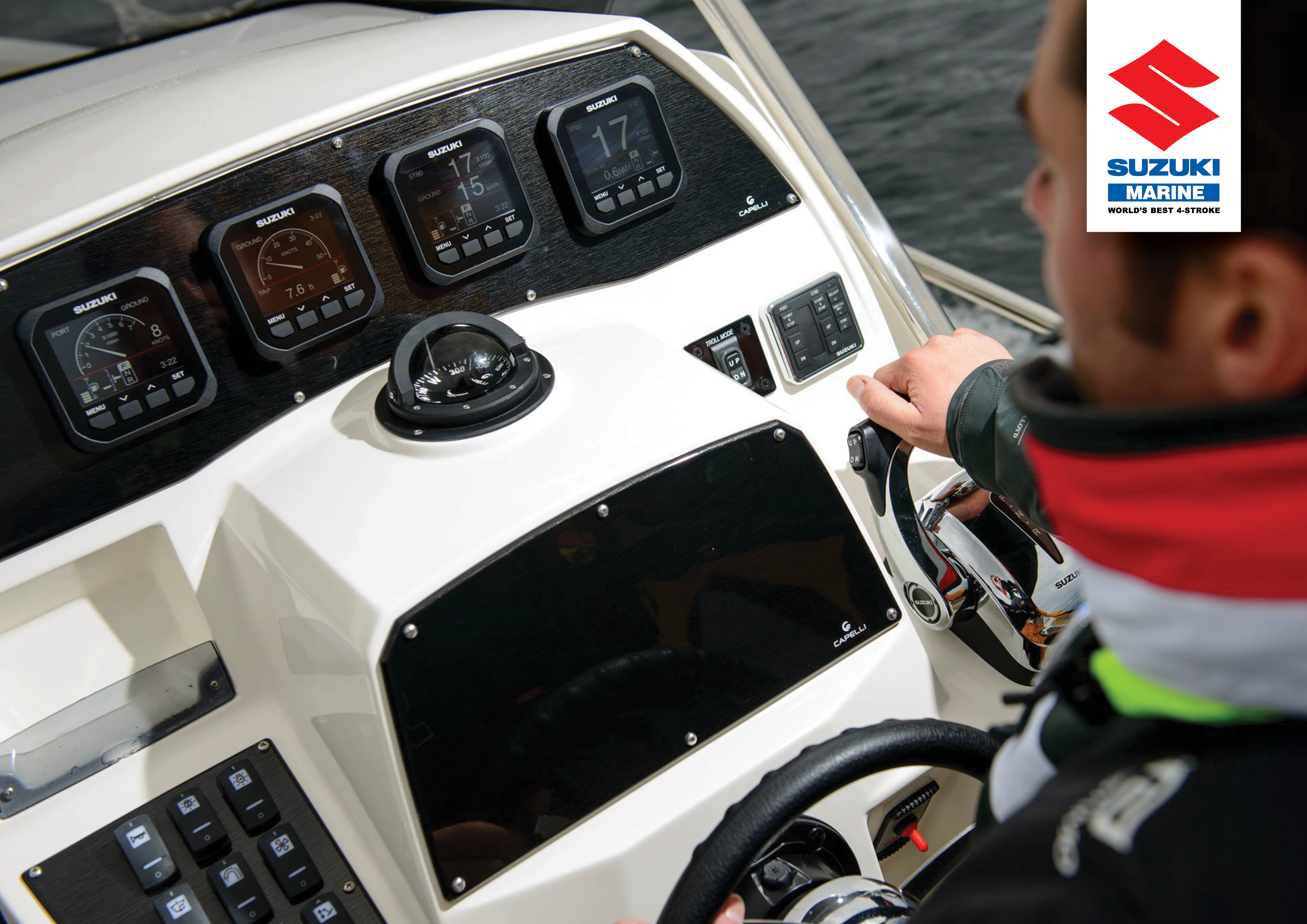 Suzuki Marine's new digital gauge Fishing World