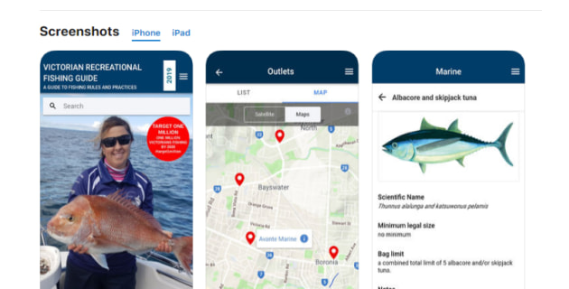 Vic Rec Fishing Guide mobile app updated - Fishing World