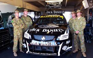 Todd Kelly visits the troops of the Second Battalion Royal Australian Regiment and B Squadron of the 3rd and 4th Cavalry Regiments at Lavarack Barracks, Townsville.