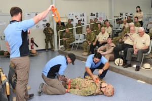 Aspen Medical has trained over 5,500 people at Al Minhad. Credit: Defence