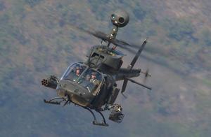 The US Army’s OH-58 Kiowa Warrior.