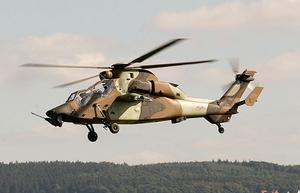 Tests for loading and transporting Eurocopter AS 665 Tiger attack helicopters and AS 532UL Cougar transport helicopters from the Army's Air Mobile Forces, began in dock at the ship's home port of Rota earlier in the month.