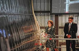 The 338-foot (103 metre) catamaran vessel was named Millinocket.