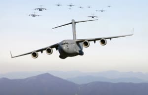 A C17 aircraft