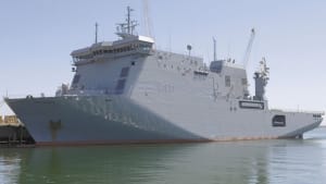 Canterbury was delivered to the RNZN in 2007.