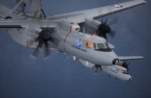 The Navy's E-2D Advanced Hawkeye program of record is for 75 aircraft.