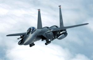 The F-15E Eagle and F/A-18E Super Hornet are now equipped to train in an environment that puts them at odds against real aircraft and computer-generated enemy threats at the same time.