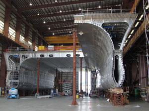 Austal received authorisation from the US Navy to start construction on the first US Army vessel, Spearhead 1, in December 2009.