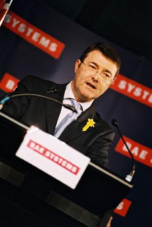 BAE Systems CEO Jim McDowell spoke on the state of the defence industry at the 2010 Land Warfare Conference dinner.