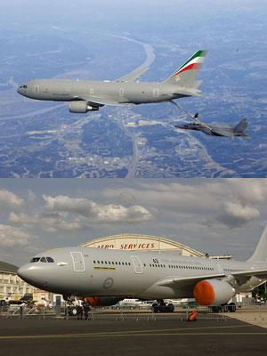 A decision is imminent on the US Air Force’s refuelling tanker competition between the Boeing KC-767 (top) and the EADS A330 MRTT.
