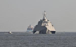Austal is locked in competition with Lockheed Martin on the Littoral Combat Ship
program.