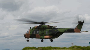 Australian Aerospace is assembling and delivering 46 MRH90s to replace Army and Navy Black Hawk and Sea King helicopters.